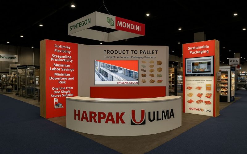 Modern trade show booth ideas featuring experiential marketing design, illuminated branding, modular fabrication, and interactive event environments.