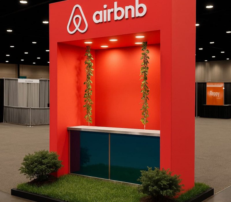 AirBnb Trade Show Display