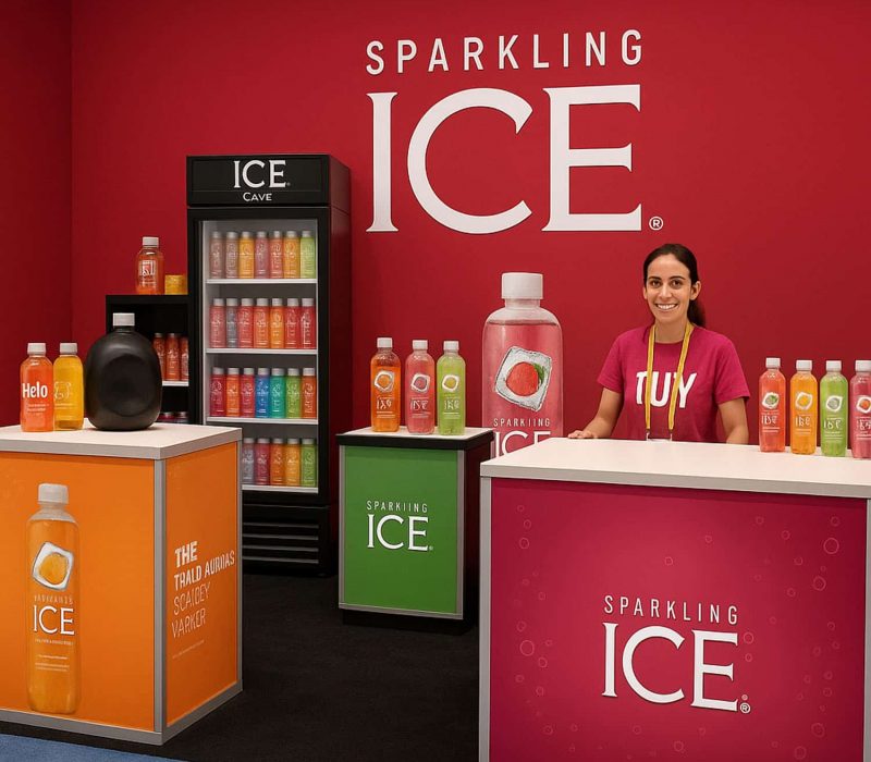 Sparkling Ice Trade Show Display