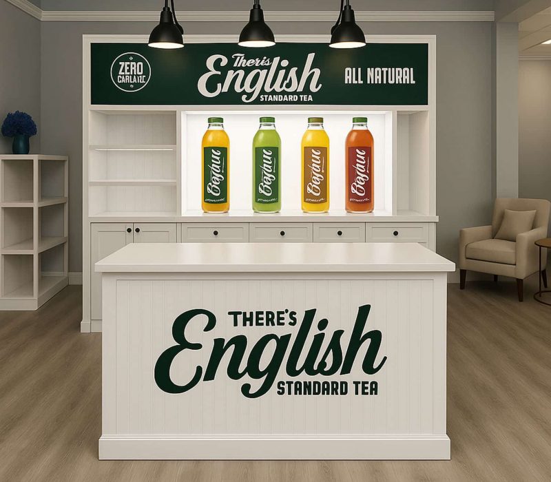 Trade Show Booth for Tea Company