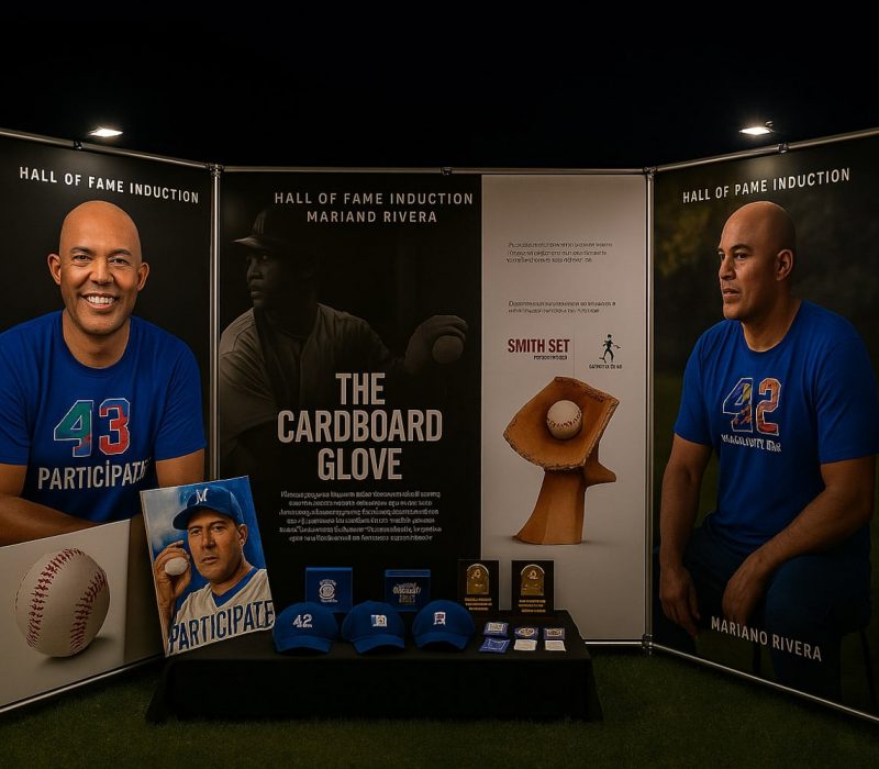 Mariano Rivera Hall Of Fame Induction Backdrop