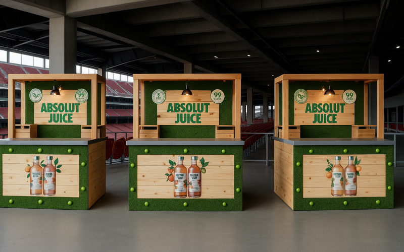 Experiential event fabrication guide featuring custom trade show booths, branded activations, modular event structures, and immersive marketing environments.