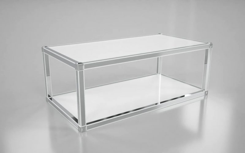 Ghost Rectangle Coffee Table