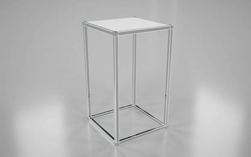 Ghost Square Cocktail Table