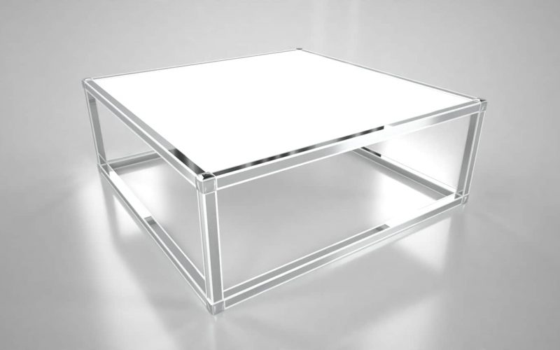 Ghost Square Coffee Table