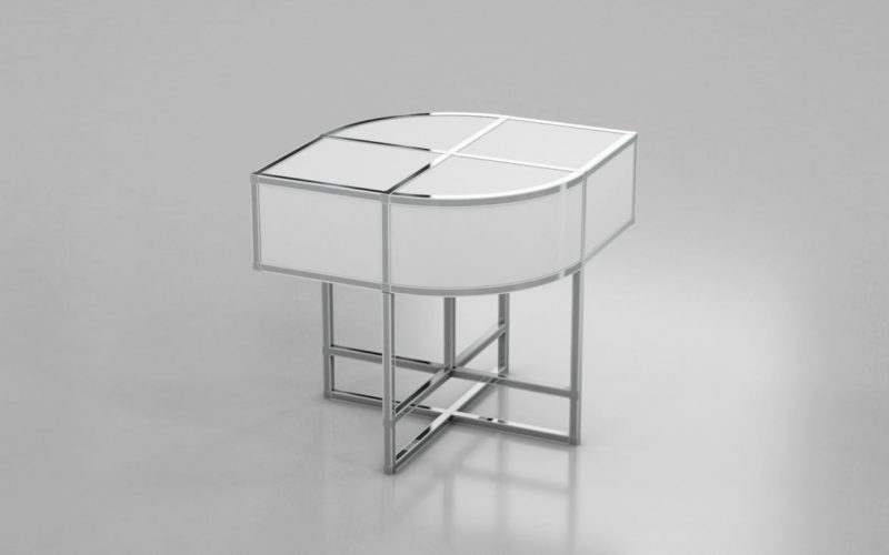 teardrop-cocktail-table-white-and-silver